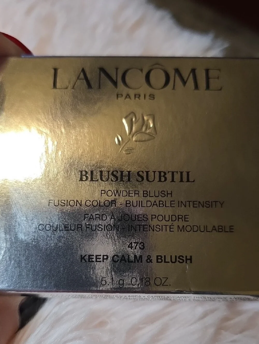 LANCOME BLUSH SUBTIL - 473 KEEP CALM & BLUSH